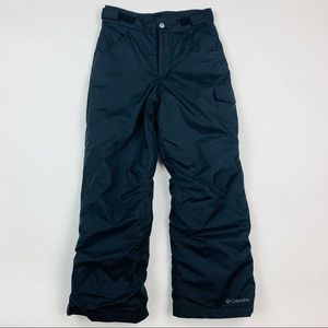 Columbia Black Insulated Ski Pants Kids Medium 10/12
